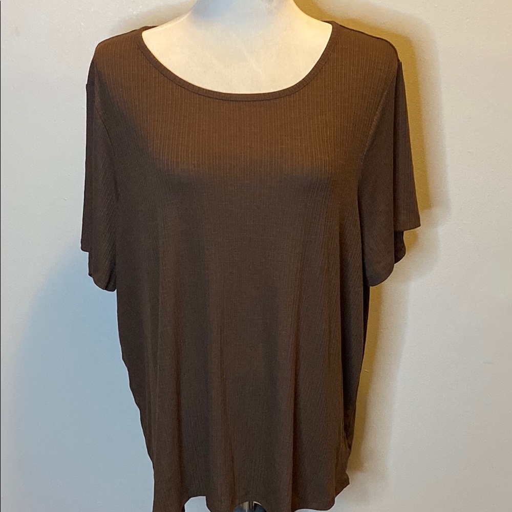 Old Navy Relaxed Brown Short Sleeve Tee